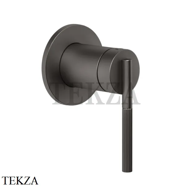 Gessi INGRANAGGIO Смеситель-рычаг управления, внешняя часть 63609-707, Black Metal Brushed