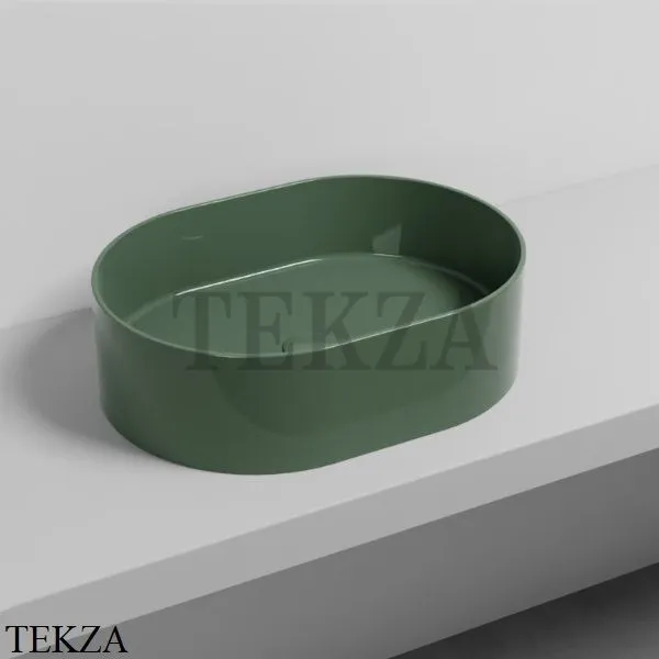 Cielo Theo Oval Раковина накладная, овал, без перелива THLAO AL, Alga