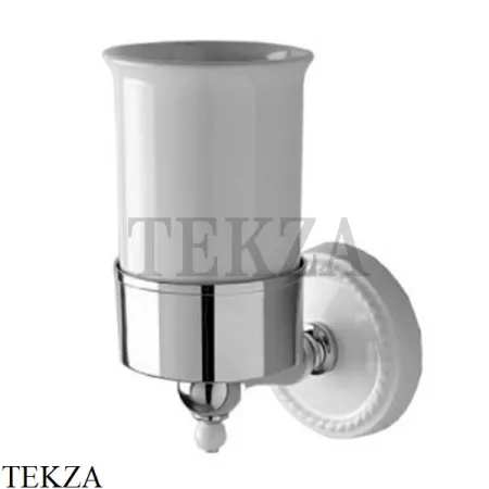 Devon&Devon DOROTHY Стакан для зубных щеток, керамика DOR403CR, хром глянец
