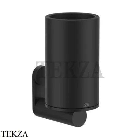 Gessi 316 ACCESSORIES Стакан для зубных щеток настенный, композит черный 54708-299, Black XL