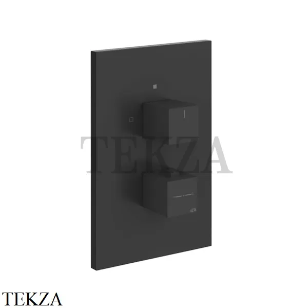 Gessi Rettangolo shower Термостат на 1 выход, внешняя часть 20182-299, Black XL