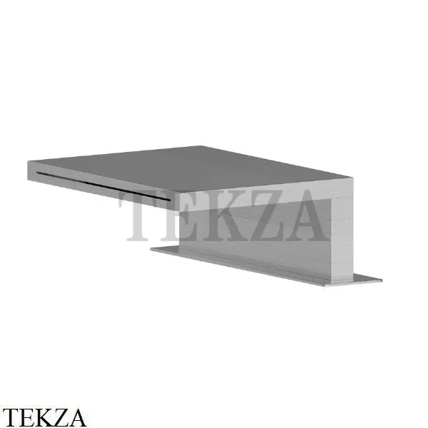 Newform Cascate Излив на борт ванны каскадный 208.59.066, PVD Brushed Stainless Steel