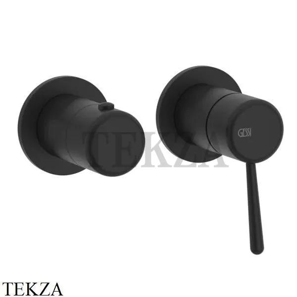Gessi Goccia Смеситель для душа, 2 потока, внешняя часть 33077-299, Matte Black