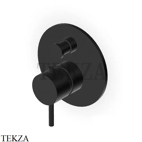 Zucchetti Helm Смеситель для душа, внешняя часть ZHE127.XP81, brushed total black PVD