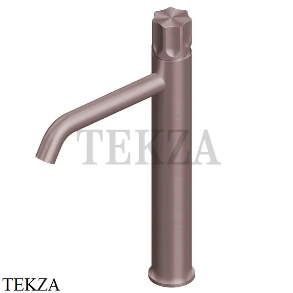 QuadroDesign Modo Смеситель для раковины высокий, без гарнитура, 17 02T OR, Pink Gold
