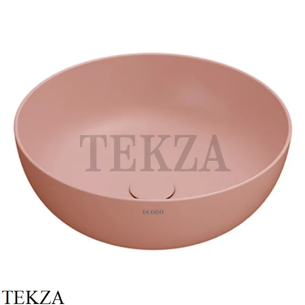 GLOBO T-EDGE Раковина круглая накладная, без перелива B6T45FR, Fard