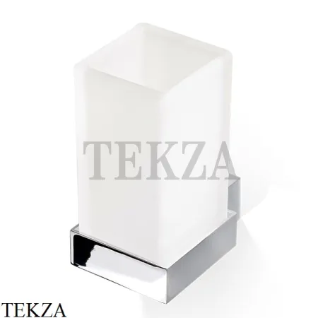 Decor Walther Corner WMG Стакан для зубных щеток настенный, стекло сатин-хром