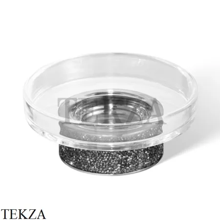 Decor Walther ROCKS Настольная мыльница Swarovski® 0934020, золото глянец-стекло прозрачное