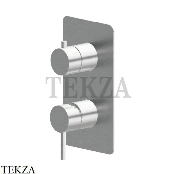 Newform X-Steel 316 Смеситель для душа 2 потока, внешняя часть, 69673EX.50.050, INOX Stainless steel