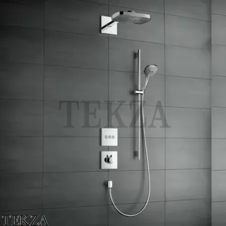 Hansgrohe ShowerSelect Запорно-переключающее устройство, внешняя часть 15764990, золото глянец
