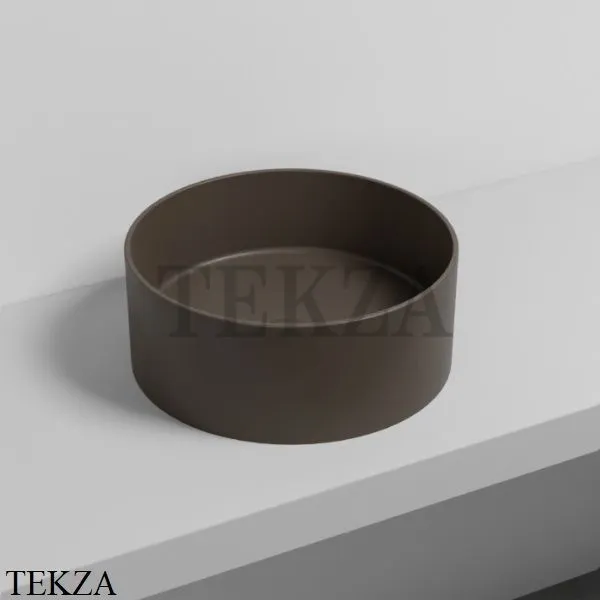 Cielo Theo Round Раковина накладная круглая, без перелива THLAT CA, Cacao