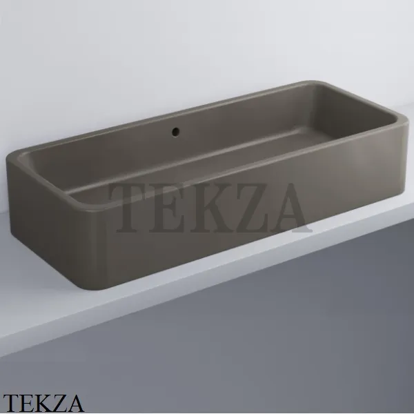 Cielo SHUI Раковина накладная прямоугольная 100, с переливом SHLAA10020 FN, Fango