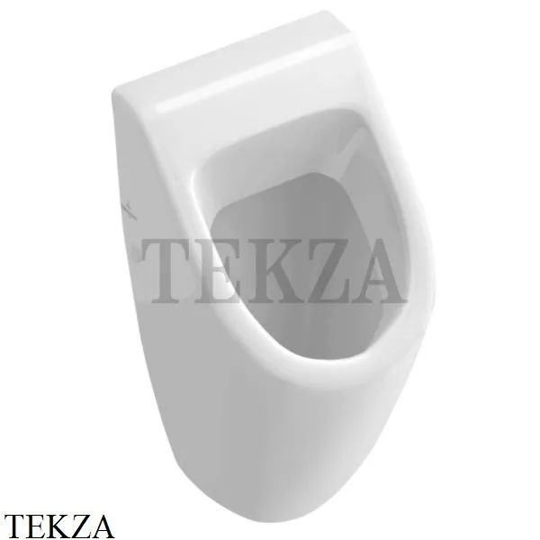 Villeroy & Boch SUBWAY Писсуар, скрытый подвод воды, для крышки 75130101, белый глянец