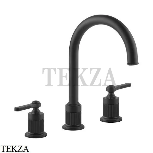 Gessi VENTI20 Смеситель для раковины зонтичный, с донным клапаном 65015-299, Black XL