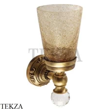 Migliore Cristalia SWAROVSKI Стакан настенный для зубных щеток 16756, бронза classic