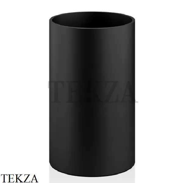 Decor Walther Stone Black BEOD Напольное ведро для мусора 0973260, черный матовый