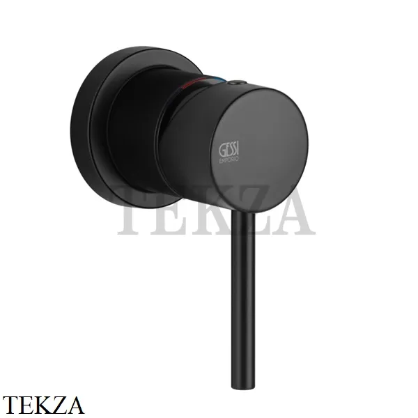 Gessi Emporio Via Tortona Смеситель-рычаг управления, внешняя часть 19712-299, Black XL