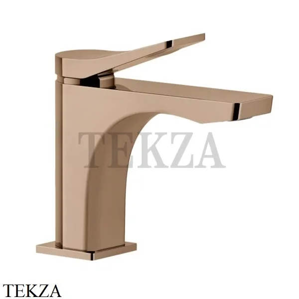 Gessi RILIEVO Смеситель для раковины, без донного клапана 59006-030, Copper глянец