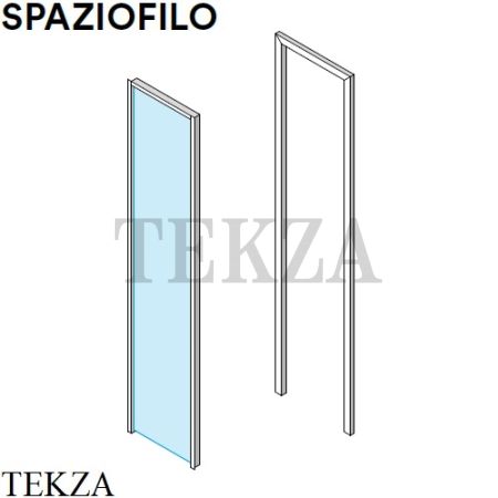 Effegibi SPAZIOFILO 40 Боковое окно для хаммам без порожка HA30020001