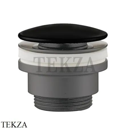 Cielo Универсальный донный клапан click-clack PIL01CM N, CEMENTO-черный глянцевый