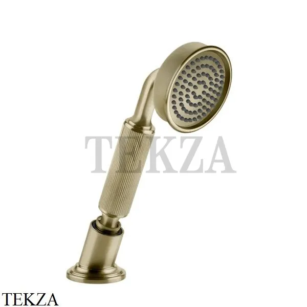 Gessi VENTI20 Душевой комплект на борт ванны 65127-727, Brushed Brass