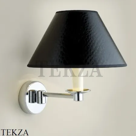 Devon&Devon JUDITH Светильник лампа с эффектом кожи 2VAJUDITHCR, хром глянец