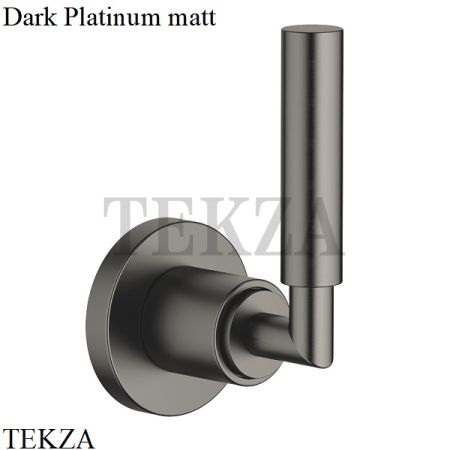 Dornbracht TARA Вентиль для скрытого монтажа 3/4, внешняя часть 36608882-99, Dark Platinum matt