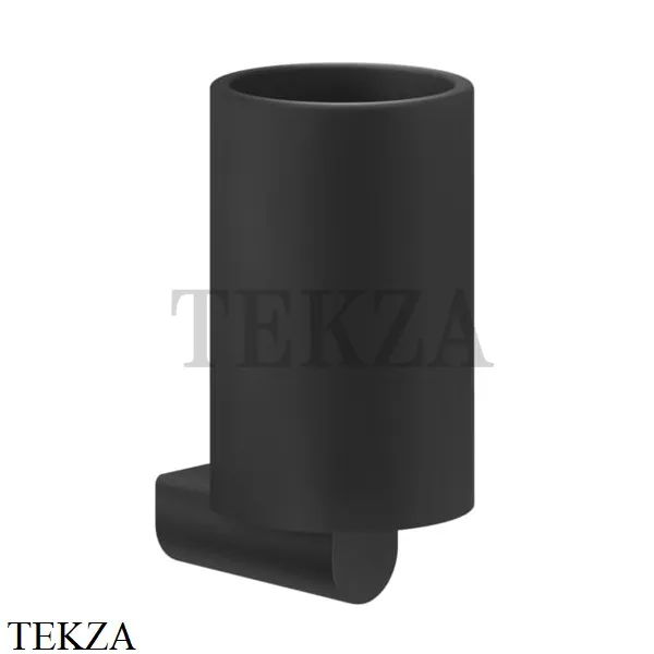 Gessi RILIEVO Стакан настенный, композит черный 59508-299, черный матовый