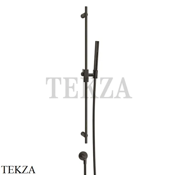 Gessi INGRANAGGIO Штанга в комплекте с душевой лейкой и выводом 63582-187, Aged Bronze
