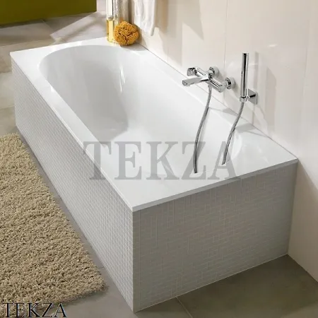 Villeroy & Boch Oberon Ванна встраиваемая 160х75 UBQ160OBE2V-01, Quaryl, белый глянец