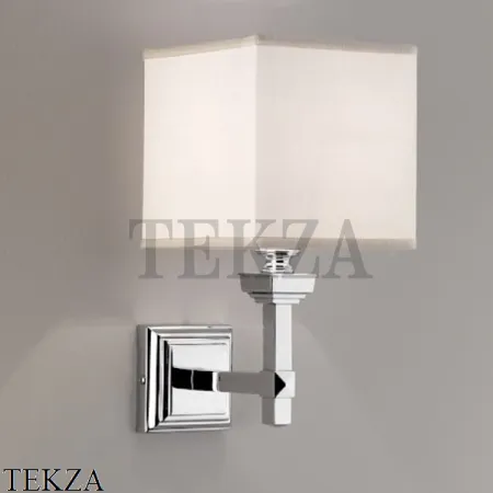 Devon&Devon TIME Светильник лампа ткань кремового цвета TM323CR, хром глянец