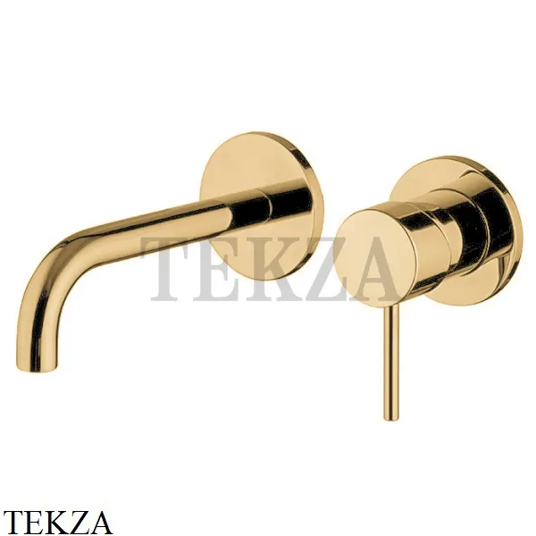 FIMA Carlo Frattini Spillo UP Смеситель для раковины 150, внешняя часть F3051WX9OS, Brushed gold