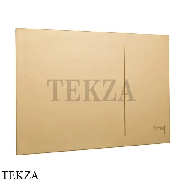 FIMA Carlo Frattini Панель для Geberit для двойного смыва SIGMA 70, Brushed gold