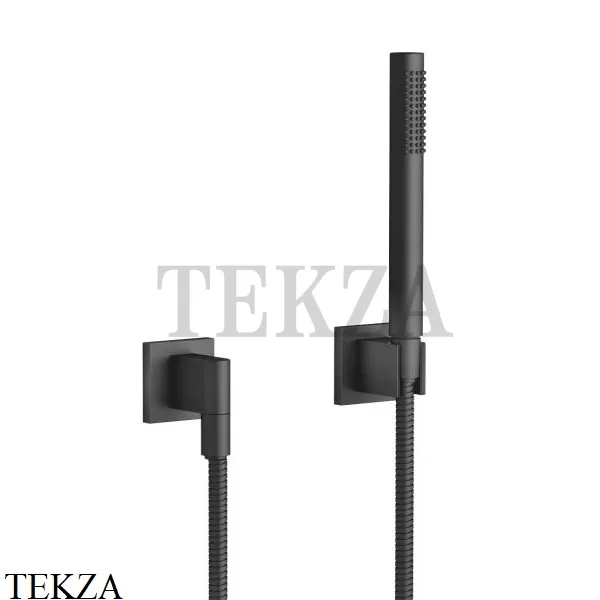 Dornbracht Душевой гарнитур с отдельными розетками 27808980-33, черный матовый