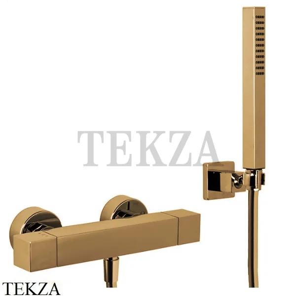 FIMA Carlo Frattini FIT Термостат настенный, с гарнитуром, F4245ZS, Brushed Amber Bronze