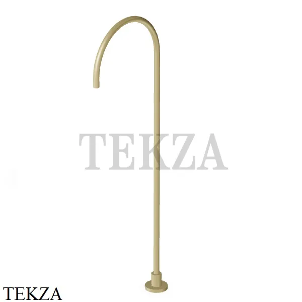 Zucchetti Helm Излив для раковины напольный Z92160.XP31, brushed british gold PVD