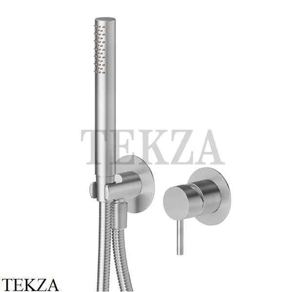 Newform X-Steel 316 Душевой комплект смеситель, ручной душ, сталь 69676EX.50.050, INOX Stainless steel