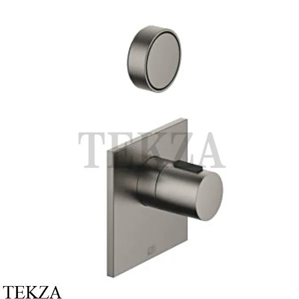 Dornbracht CYO Термостат для душа 1/2, с 1 вентилем, внешняя часть, 36501780-99х1, Dark Platinum matt