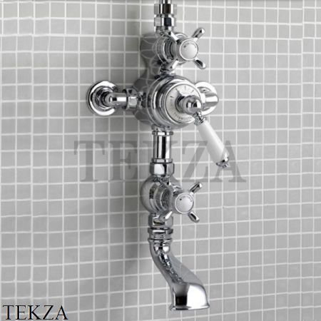 Devon&Devon SHOWER MIXERS Термостатический смеситель для ванны и душа MARF60CR, хром глянец