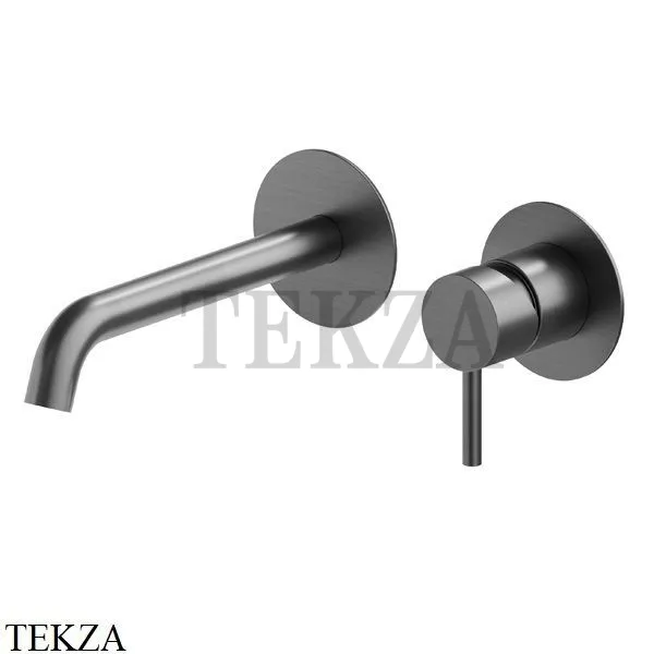 Newform X-Steel 316 Смеситель для раковины, внешняя часть 69628EX.59.064, PVD Brushed gun metal