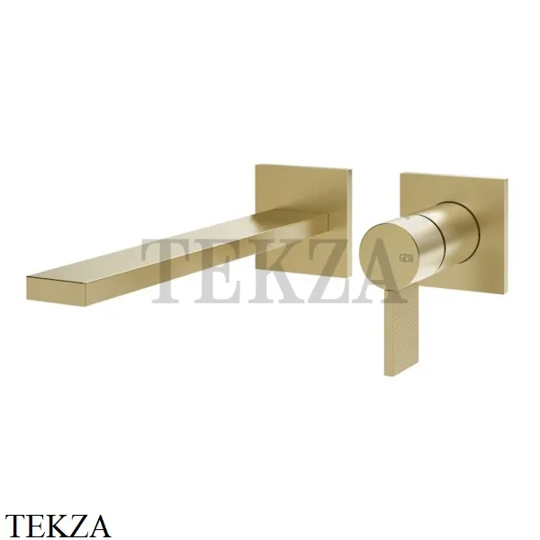 Gessi Inverso Diamantato Смеситель для раковины, внешняя часть 73688-727, Brass Brushed