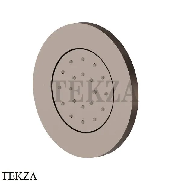 Newform Боковая форсунка круглая, встраиваемая 562E.M0.075, Copper glossy