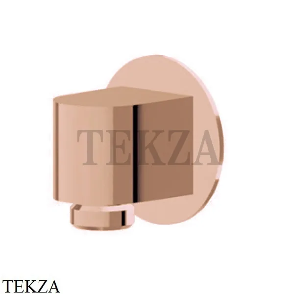 Newform Подключение воды к стене, вывод для шланга 68499.M0.072, Copper satin