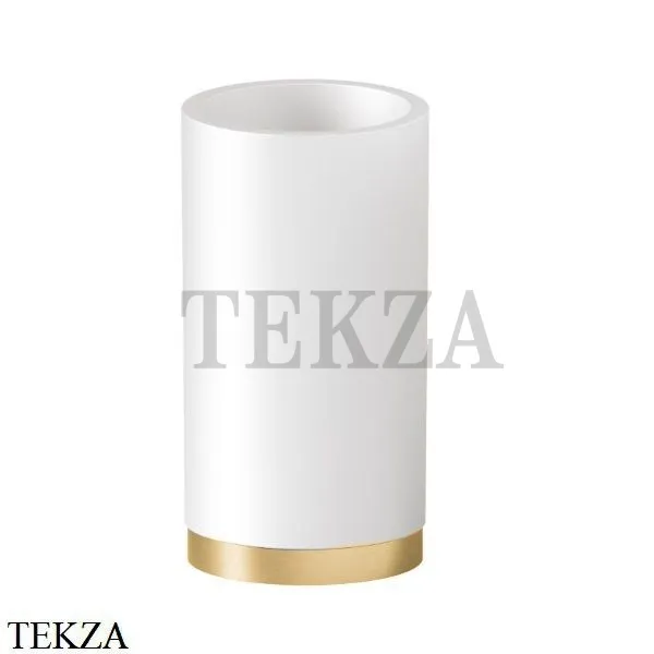 Newform X-Steel 316 Стакан настольный, композит 73255X.59.097, PVD Brushed gold