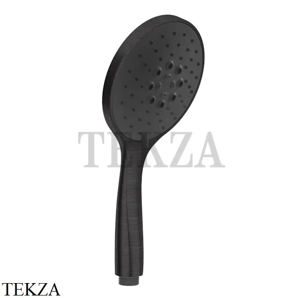 Gessi Shower Душевая лейка 3-х позиционная с черным диском 14378-187, Aged Bronze