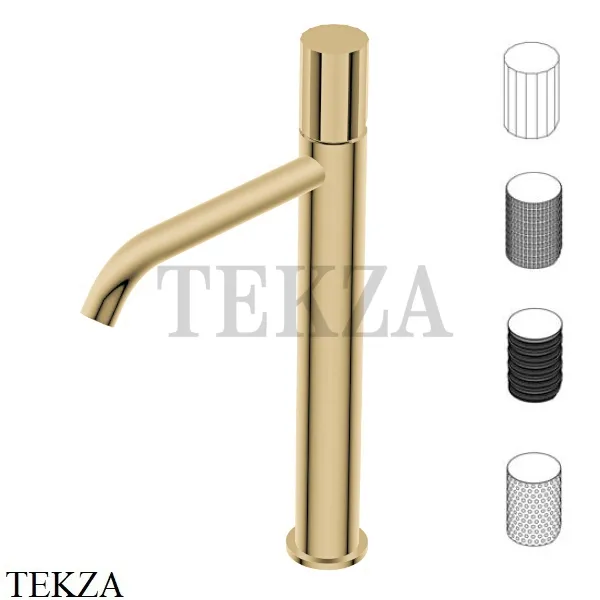 Ritmonio Diametro35 Impronte Смеситель для раковины без гарнитура PR51AV201 CHX, Brushed Champagne