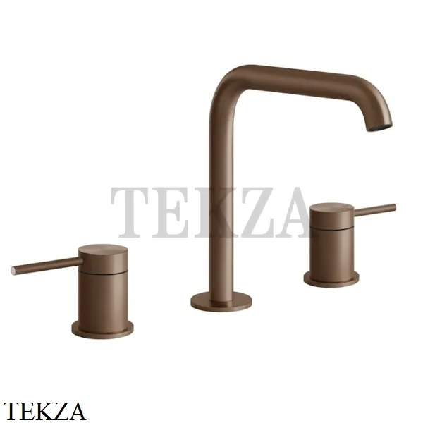 Gessi 316 FLESSA Смеситель для раковины, без гарнитура 54012-708, Copper Brushed