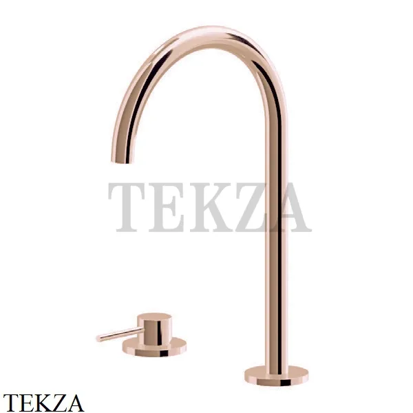 Newform XT Смеситель для раковины высокий, без гарнитура 4220.M0.075, Copper glossy
