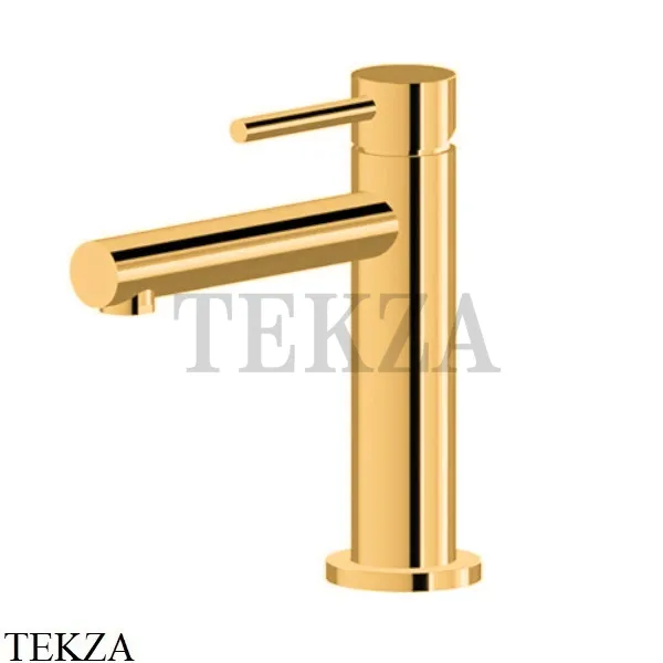 Newform MINI-X PRO Смеситель для раковины, без гарнитура, 61306.61.020, PVD Glossy Gold