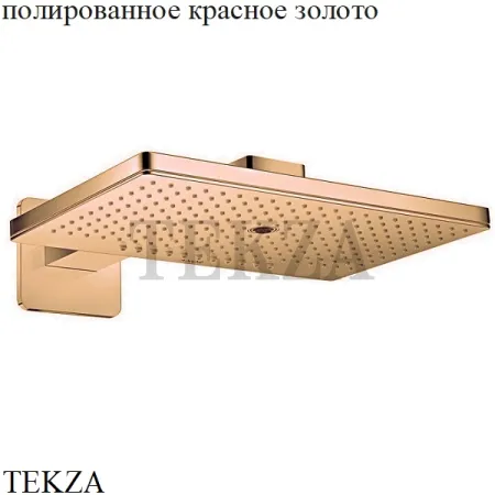 Axor ShowerSolutions Верхний душ прямоугольный 3jet, с держателем, 35276000, хром глянец